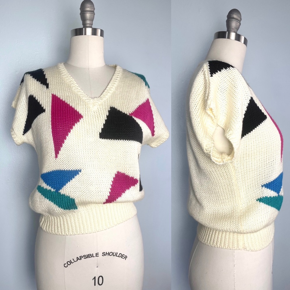 Flintstones Meets the 80s Vintage 1980s Sweater